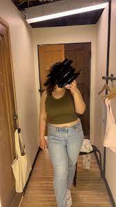 went out today and bought a top i would've never thought about purchasing  before. too tight on my tummy for my liking. but, this shy girl is ready to  slut it up!!! :