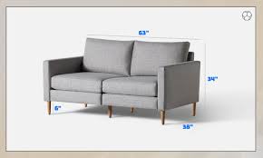 loveseat dimensions how to find the