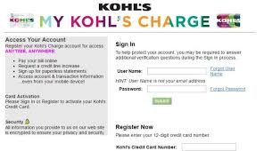 Cash or check payments will free up more of your available credit the same day, if paid at a register. Mykohlscharge Login Mykohlscharge Login At Https Credit Kohls Com