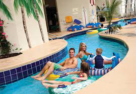 hotels with lazy rivers in myrtle beach