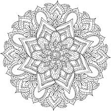 Cliquez pour imprimer le mandala de la fleur de vie. Coloriage Mandalas A Imprimer Creapassions