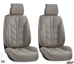 Deluxe Grey Pu Leather Front Seat