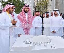 In this saturday, may 20, 2017 file photo. Saudi Crown Prince Mohammed Bin Salman Visits Expo 2020 With Dubai S Sheikh Hamdan Arab News
