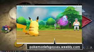 Pokémon Lets Go Pikachu Lets Go Eevee XCI Download Yuzu Emulator - YouTube