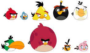 Angry Birds - Classic Birds by jared33 on DeviantArt