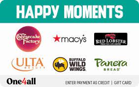 happy moments gift card happycards com