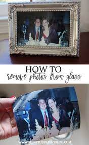 How To Unstick Photos From Glass