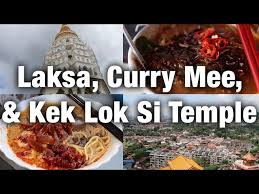 Assam laksa is one of the most iconic penang street food. Air Itam Asam Laksa Sister S Curry Mee Kek Lok Si Temple Youtube
