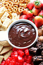 instant pot chocolate fondue melted