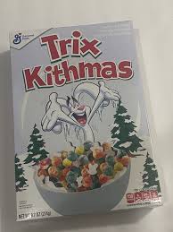 trix cereal kithmas 10th edition rare