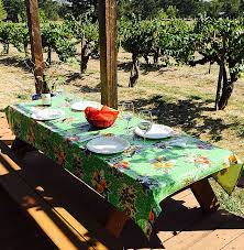 oilcloth tablecloths and cotton too