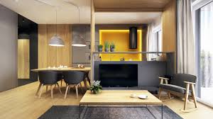 living room and kitchen combined design