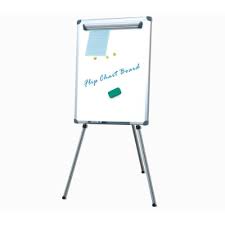 Flipchart Whiteboard With Tripod Stand 70x100