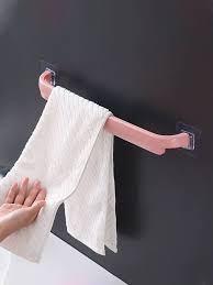 1pc Towel Rack Drill Free Bathroom