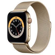 The apple watch series 6 and the new apple watch nike edition are identical in terms of performance, but feature a few key differences in band, case, and aesthetic options. Apple Watch Series 6 Gps Cellular 44 Mm Edelstahlgehause Gold Milanaise Armband Gold Apple De
