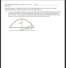 solved math 1050 written homework 10