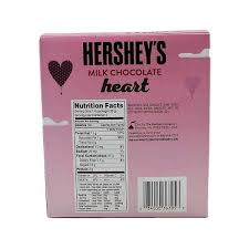 hersheys solid milk chocolate heart
