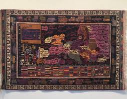 afghan war rugs show the impact of a