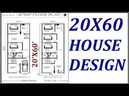 20x60 House Plans With Car Parking