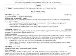 Resume Example For College Student Examples On Resumes College