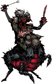 You will be fighting him during the second mission of the area, morbid entertainment. Viscount Official Darkest Dungeon Wiki