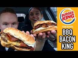 burger king s bbq bacon king food