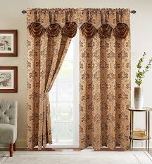 elegant comfort jaquard curtain panels