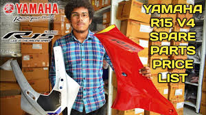 yamaha r15 v4 r15m spare parts