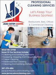 jacks custom cleaning household