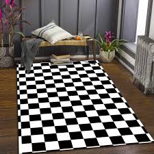 bedside mat checkerboard carpet squares