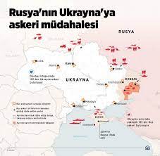 Ukrayna haritası neler söylüyor? Kiev'de Rus tankları görüldü... Rusya,  neden başkente girmek istiyor?