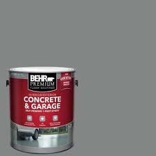 1 Gal Slate Gray Self Priming 1 Part Epoxy Satin Interior Exterior Concrete And Garage Floor Paint