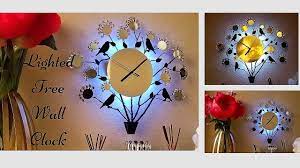 diy wall clock using real twigs easy