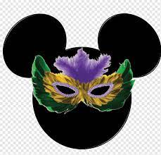 Mickey Mouse Minnie Mouse Mask The Walt Disney Company Mardi Gras, mardi  gras, heroes, walt Disney, restaurant png