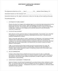 Independent Contractor Sales Commission Agreement