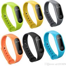 Growth M2 Bracelet Heart Rate Monitorbluetooth Health Fitness Tracker Wrist Smart Band Color Assorted Bvgf2354