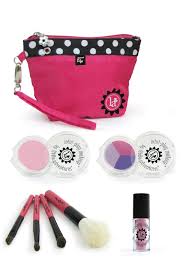 play makeup set with pink clutch
