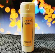 does lakme peach milk moisturizer