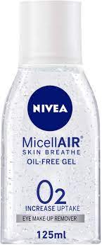 nivea face micellair gel eye make up