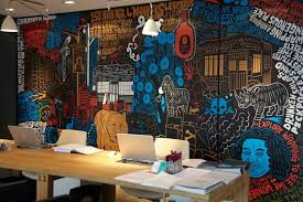 Corporate Office Wall Mural Ideas