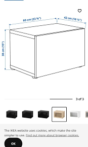 Ikea Besta Wall Cabinet Shelving Unit