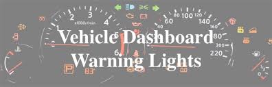 5 dashboard warning lights what do
