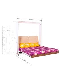 Verical Double Wall Bed Queen Size