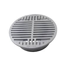 nds 8 round grate grey drainage