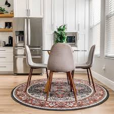 Dining room chairs + new low pricing! 7 Dos And Don Ts When Styling Your Round Rug The Ruggable Blog Ruggable