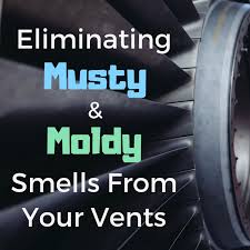 moldy air odors from your vents
