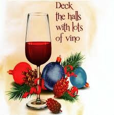 wine and christmas images