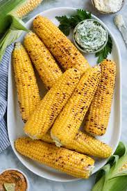 grilled corn on the cob cooking cly