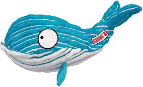 kong cuteseas whale dog toy large