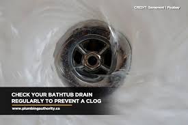 quick tips to unclog a bathtub drain